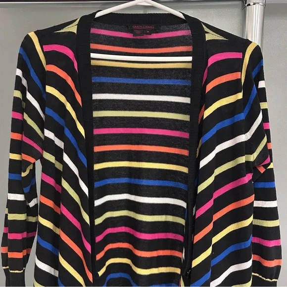 Multicolor Striped Cardigan - Picture 3 of 8
